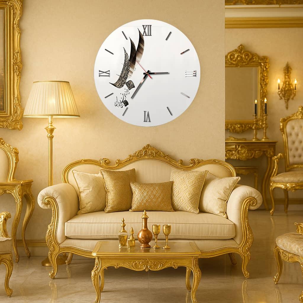 عکس محصول ساعت دیواری مدرن طرح مینیمال کد CLK-43