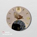 ساعت دیواری مدرن طرح هنری کد CLK-13