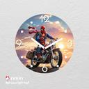 ساعت دیواری مدرن کودک طرح مرد عنکبوتی کد CLK-90