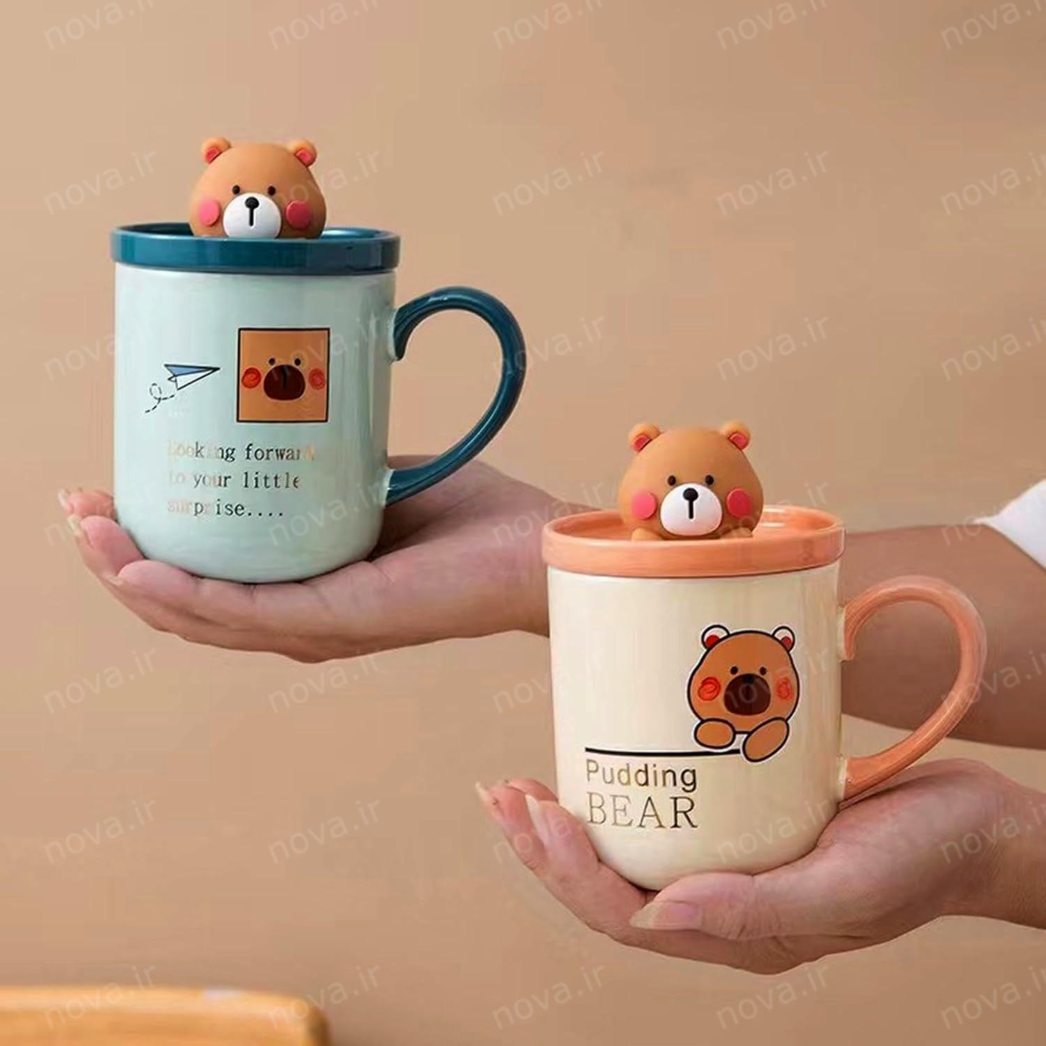 عکس محصول ماگ سرامیکی درب خرسی