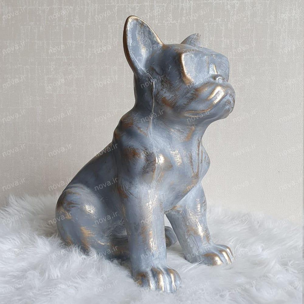 عکس محصول مجسمه دکوری سگ بولداگ فانتزی