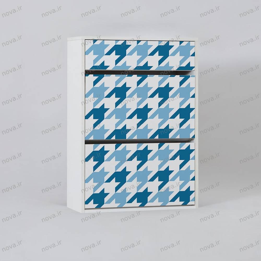 عکس محصول جاکفشی مدل ایکیا طرح پیچازی کد IKA-19