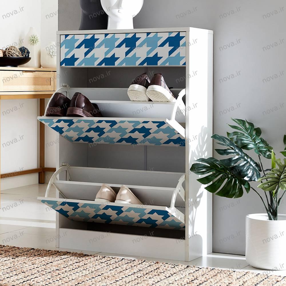 عکس محصول جاکفشی مدل ایکیا طرح پیچازی کد IKA-19