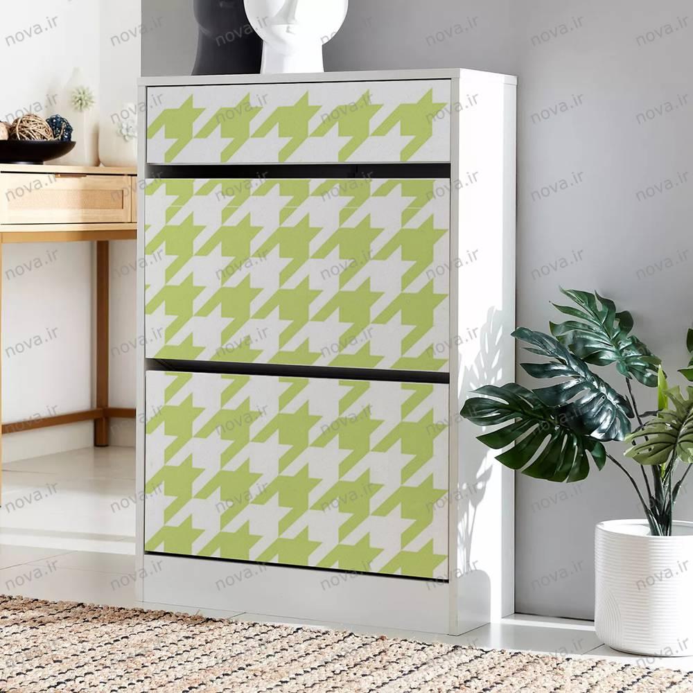 عکس محصول جاکفشی مدل ایکیا طرح پیچازی کد IKA-19