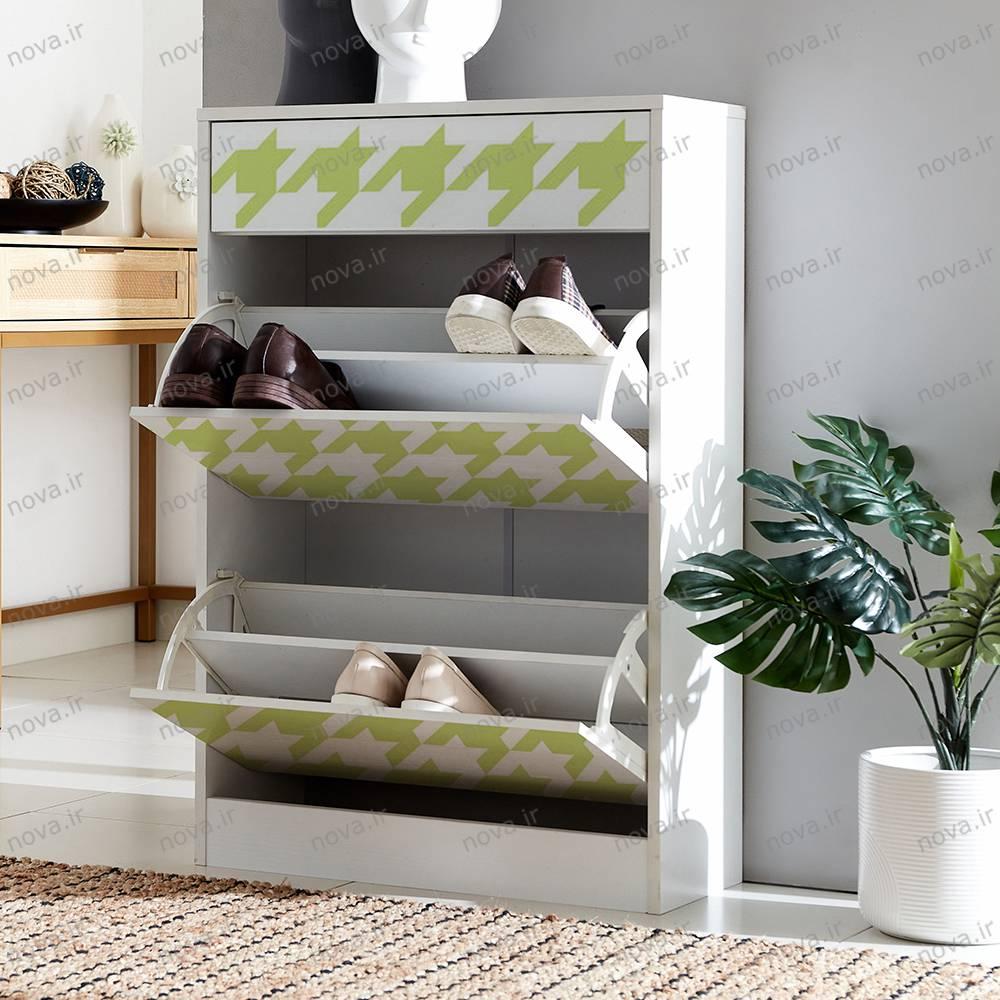 عکس محصول جاکفشی مدل ایکیا طرح پیچازی کد IKA-19