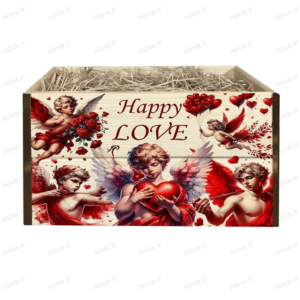 عکس محصول باکس هدیه مدرن مدل ایکیا طرح LOVE کد GIF-A2