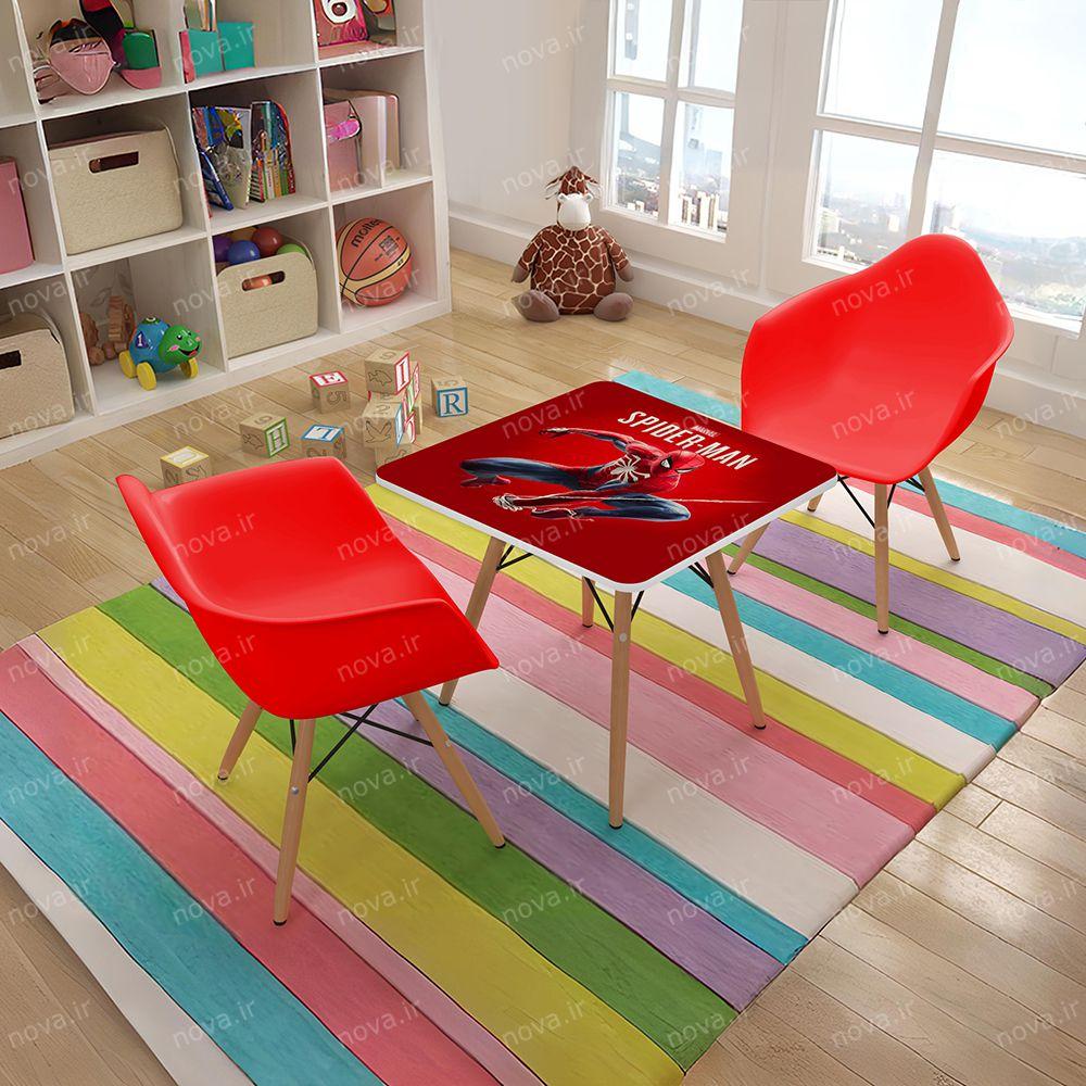 میز کودک با طرح اسپایدرمن