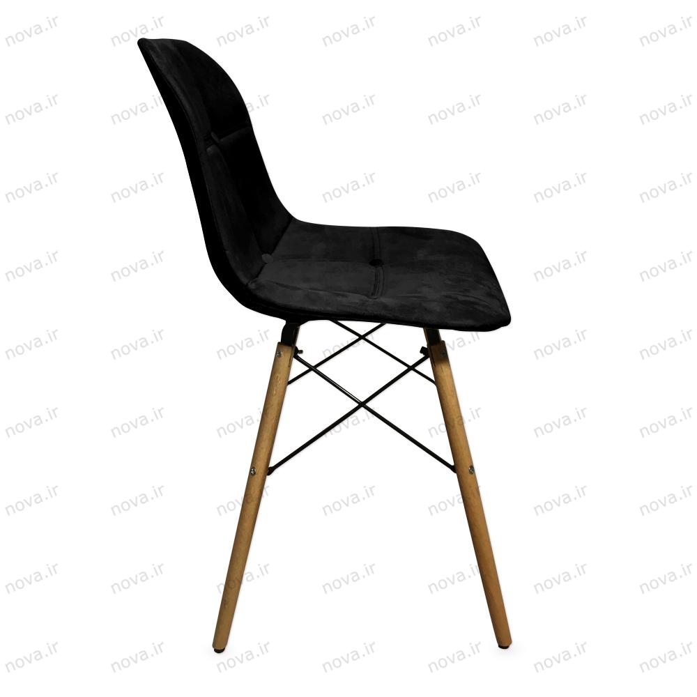 عکس محصول صندلی مدرن پایه ایفلی روکش پارچه ای مدل دیبا