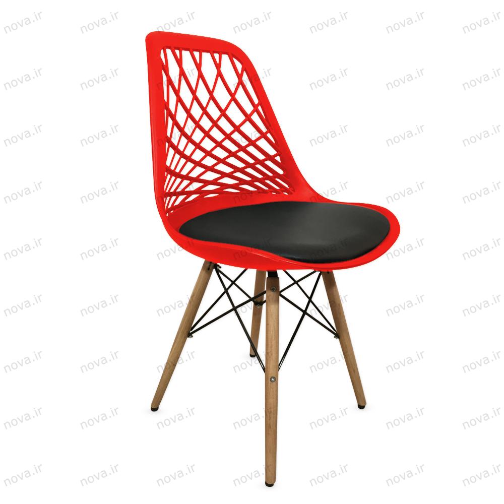 صندلی مدرن پایه ایفلی مدل بامبو
