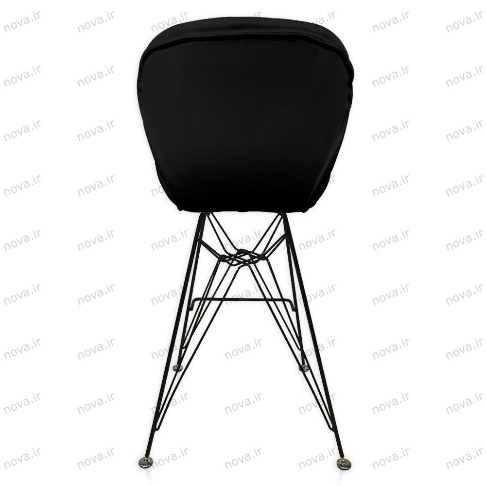 عکس محصول صندلی مدرن اوپنی پایه اسپایدر مدل زین اسبی چرمی