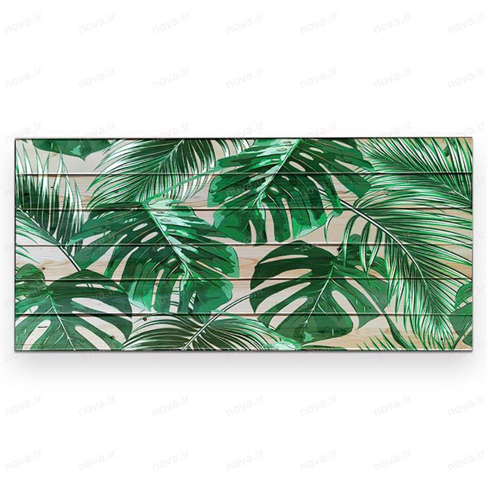 عکس محصول میز جلومبلی مدل مدرنیستیک طرح تروپیکال کد TL-18