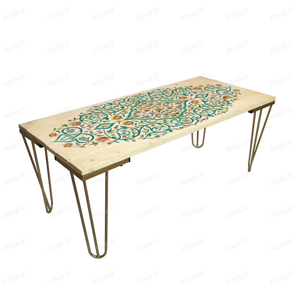 عکس محصول میز جلومبلی مدل مدرنیستیک طرح سورنا کد TL-20