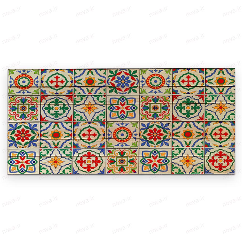 عکس محصول میز جلومبلی مدل مدرنیستیک طرح ترنج کد TL-24