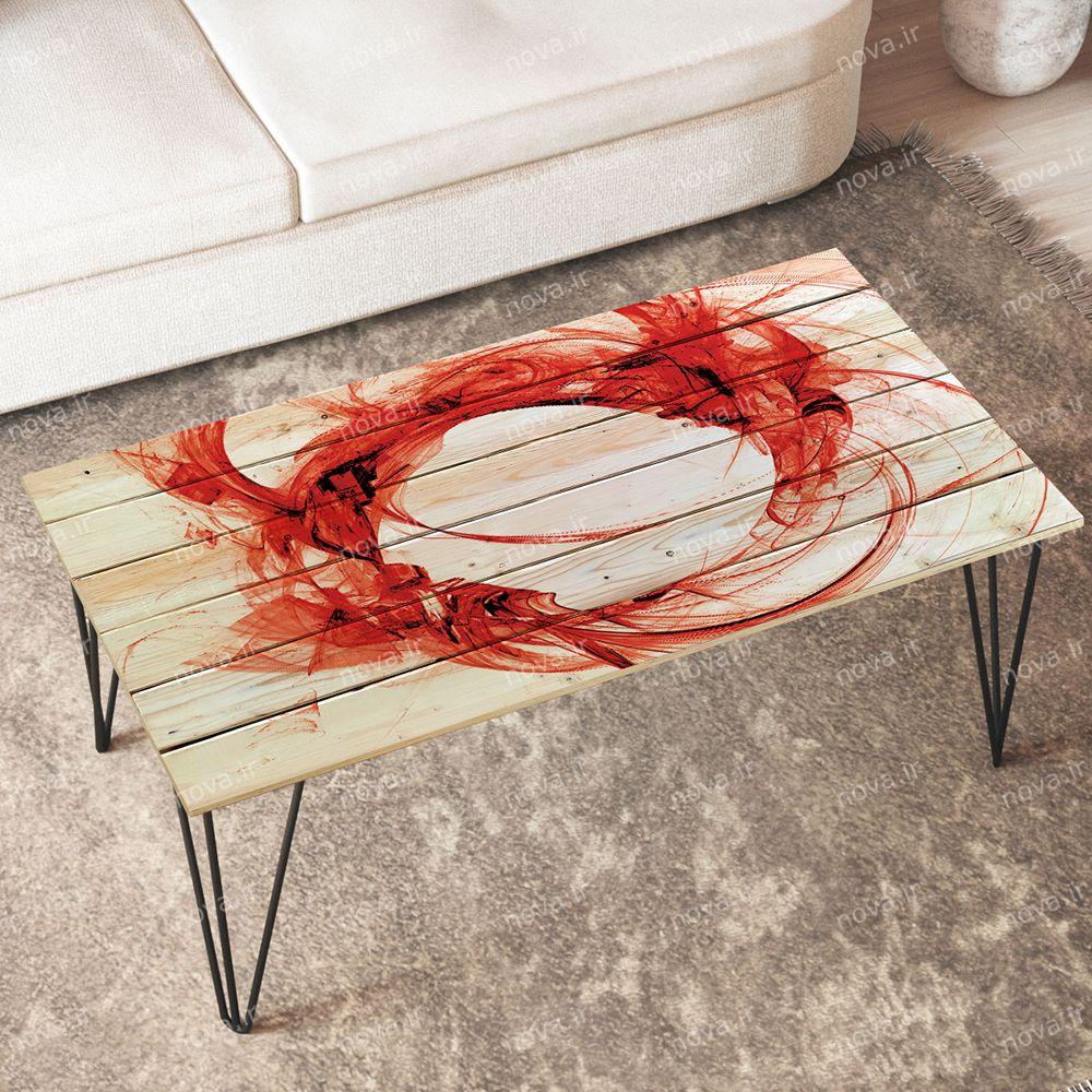 عکس محصول میز جلومبلی مدل مدرنیستیک طرح آوا کد TL-04
