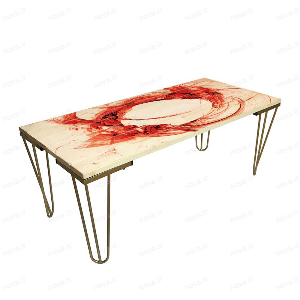 عکس محصول میز جلومبلی مدل مدرنیستیک طرح آوا کد TL-04