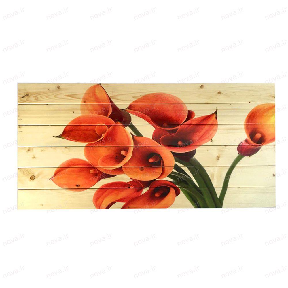 عکس محصول میز جلومبلی مدل مدرنیستیک طرح گل هلندی کد TL-05