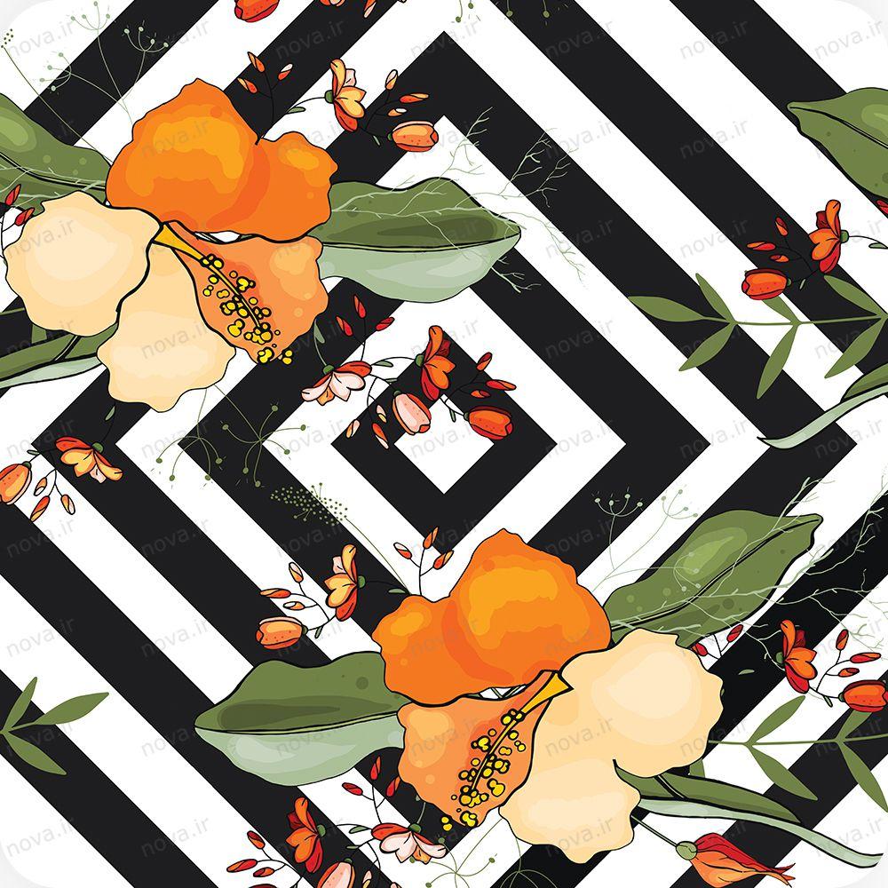 عکس محصول میز تک ناهارخوری مدل ایفلی طرح استوایی کد GLD-11