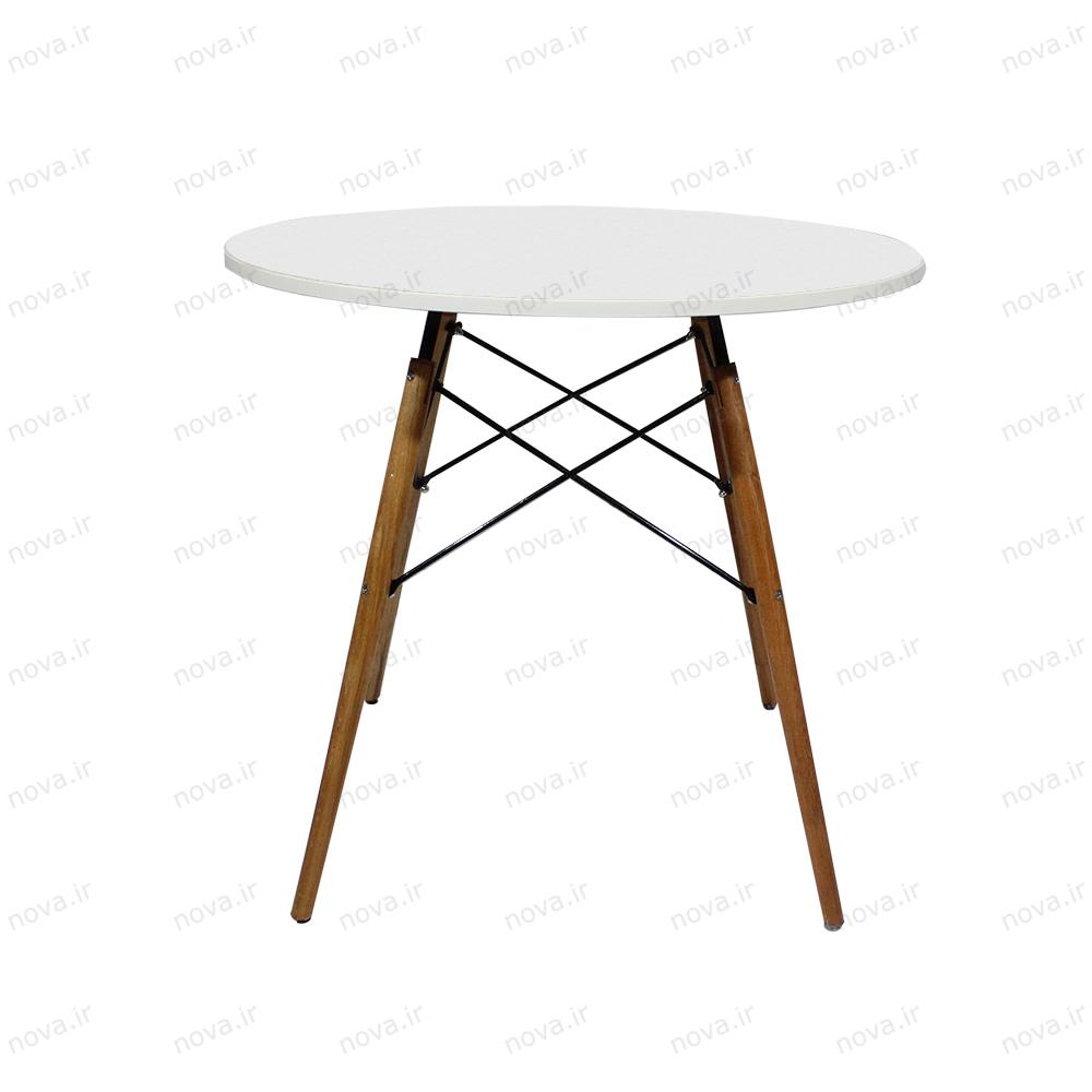 عکس محصول میز ناهارخوری مدل ایفلی رنگ سفید کد COL-01