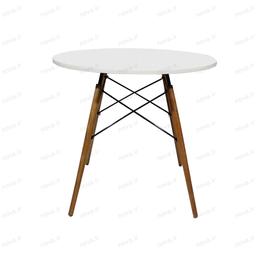 Image of میز تک ناهارخوری مدل ایفلی رنگ سفید کد COL-01