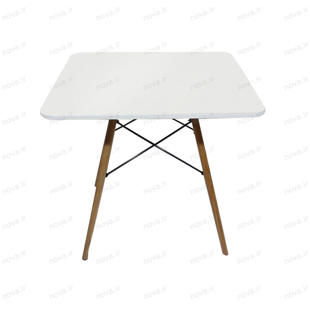 عکس محصول میز ناهارخوری مدل ایفلی رنگ سفید کد COL-01