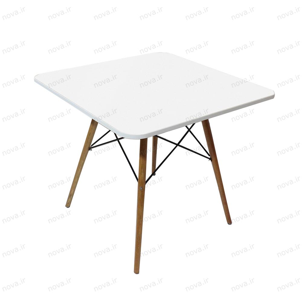 عکس محصول میز ناهارخوری مدل ایفلی رنگ سفید کد COL-01