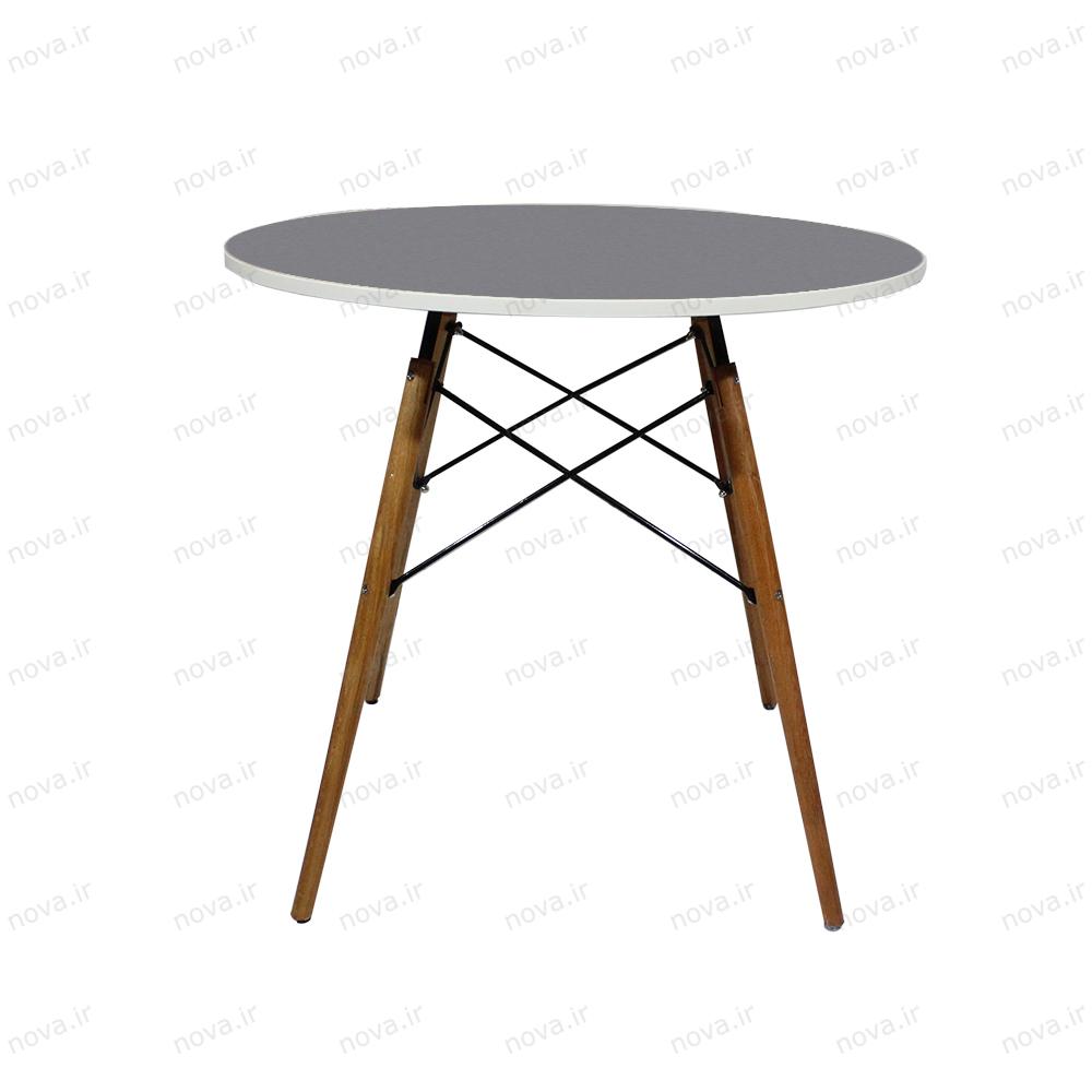 عکس محصول میز ناهارخوری مدل ایفلی رنگ طوسی کد COL-03