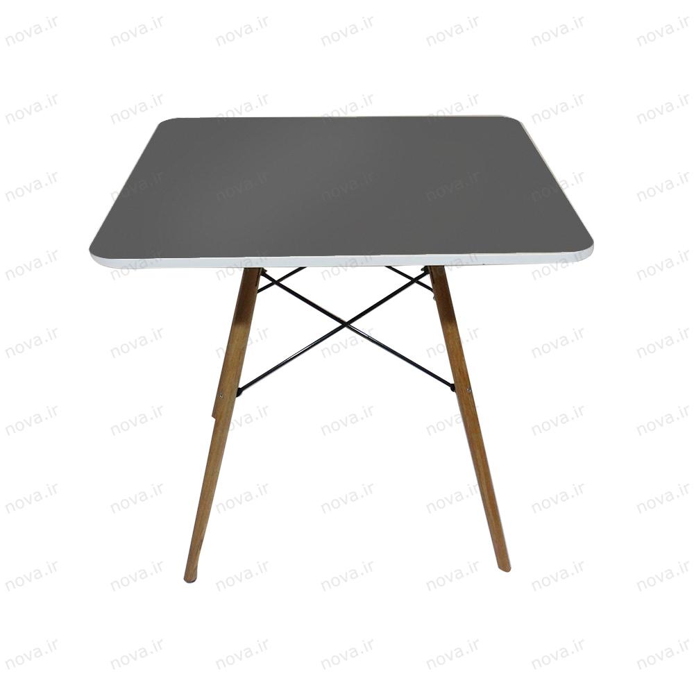 عکس محصول میز ناهارخوری مدل ایفلی رنگ طوسی کد COL-03