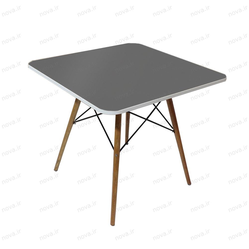 عکس محصول میز ناهارخوری مدل ایفلی رنگ طوسی کد COL-03