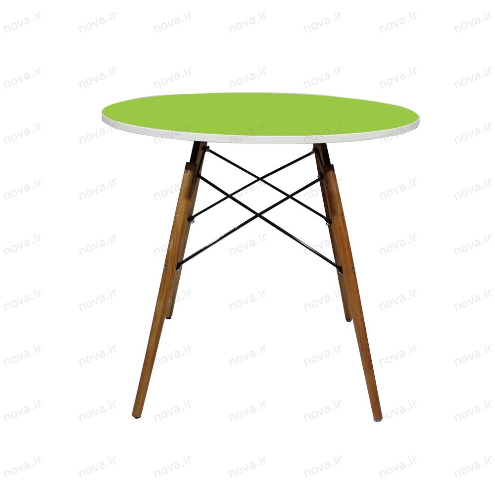 عکس محصول میز ناهارخوری مدل ایفلی رنگ سبز کد COL-06