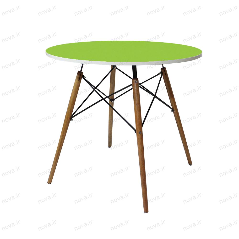 عکس محصول میز ناهارخوری مدل ایفلی رنگ سبز کد COL-06