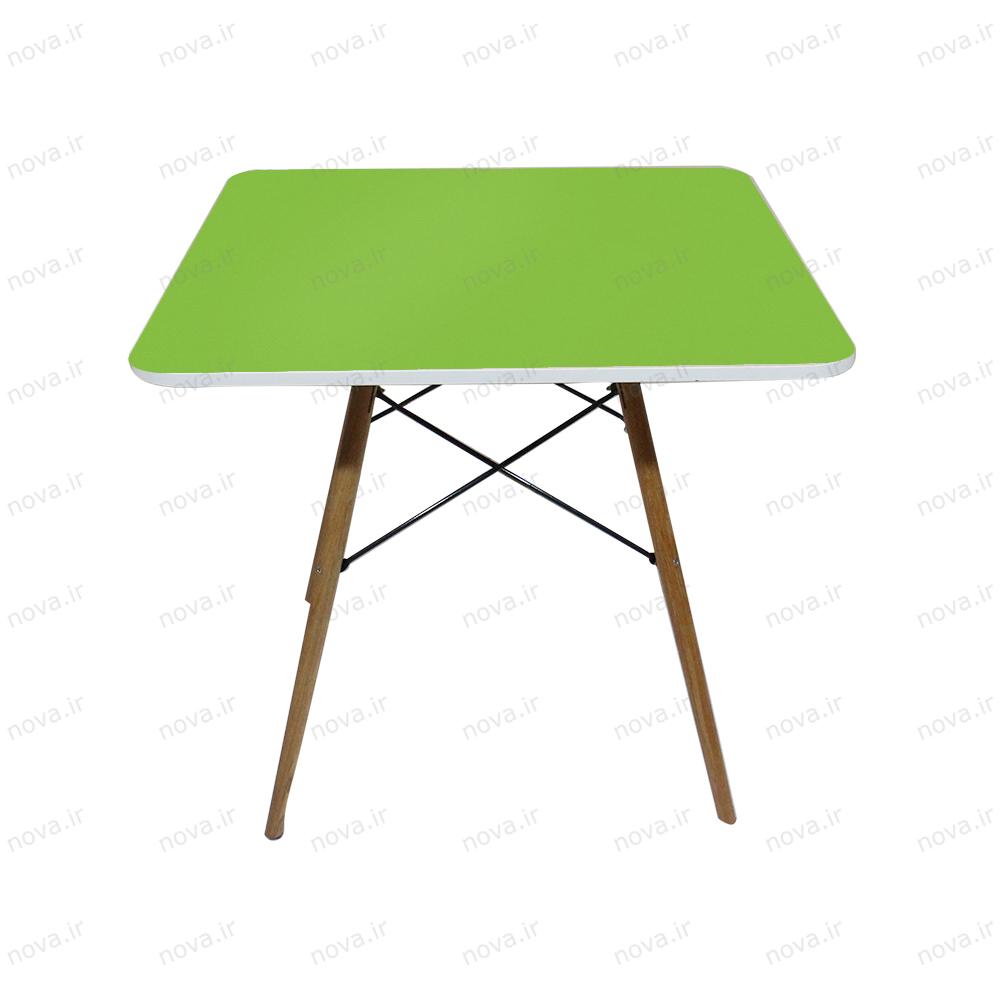 عکس محصول میز ناهارخوری مدل ایفلی رنگ سبز کد COL-06