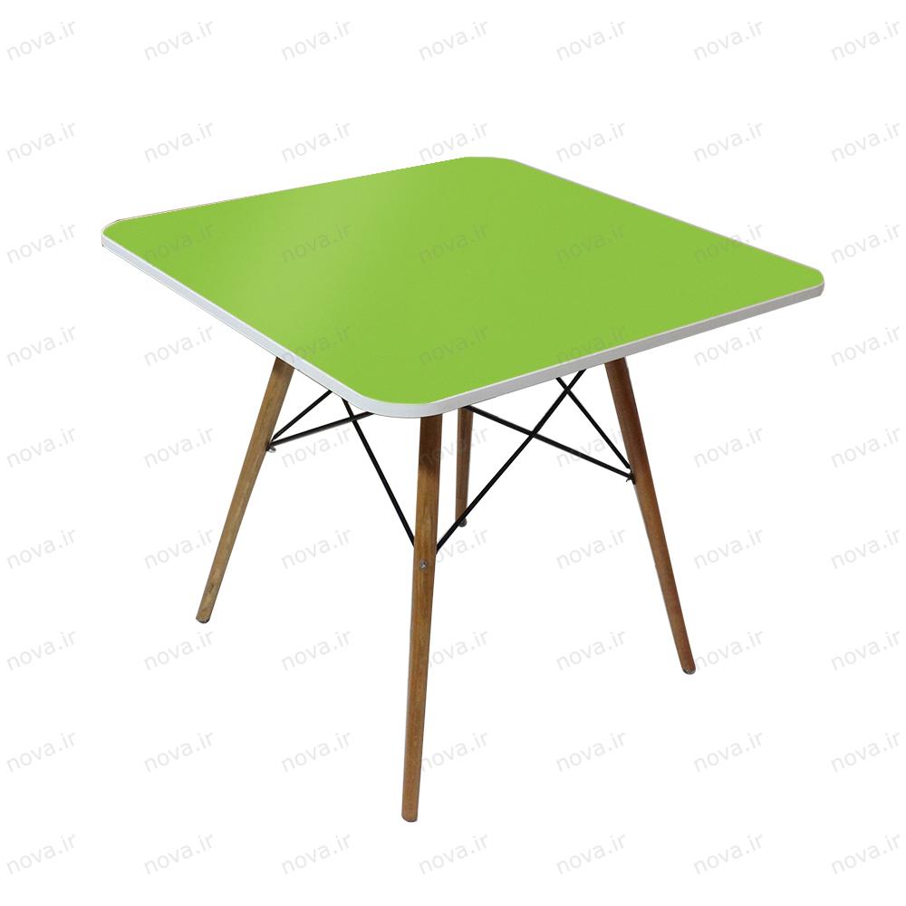 عکس محصول میز ناهارخوری مدل ایفلی رنگ سبز کد COL-06