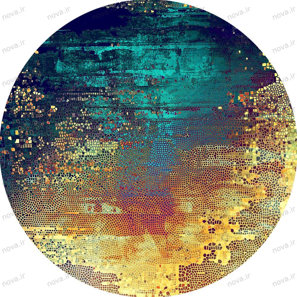 عکس محصول میز ناهارخوری مدل برتویا طرح تکسچر کد GLD-01