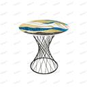 میز ناهارخوری مدل برتویا  طرح گیلیتر کد GLD-04