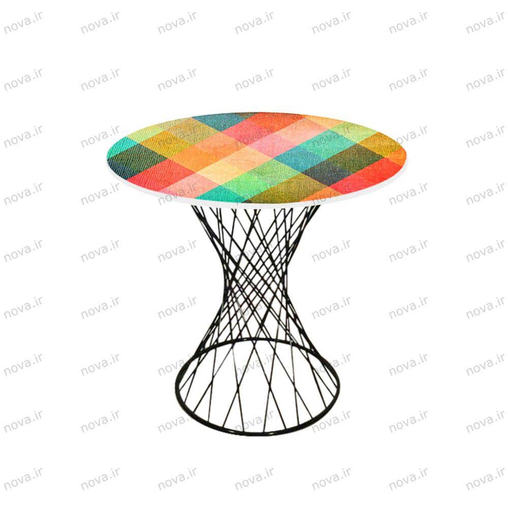 میز ناهارخوری مدل برتویا طرح البا کد GLD-14 میز ناهارخوری مدل برتویا طرح البا کد GLD-14