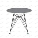 میز پایه فلزی مدل اسپایدر پرو رنگ طوسی کد COL-03