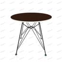 میز پایه فلزی مدل اسپایدر پرو رنگ قهوه ای کد COL-09