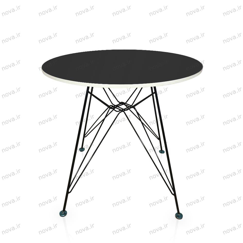 عکس محصول میز پایه فلزی مدل اسپایدر پرو رنگ مشکی کد COL-10