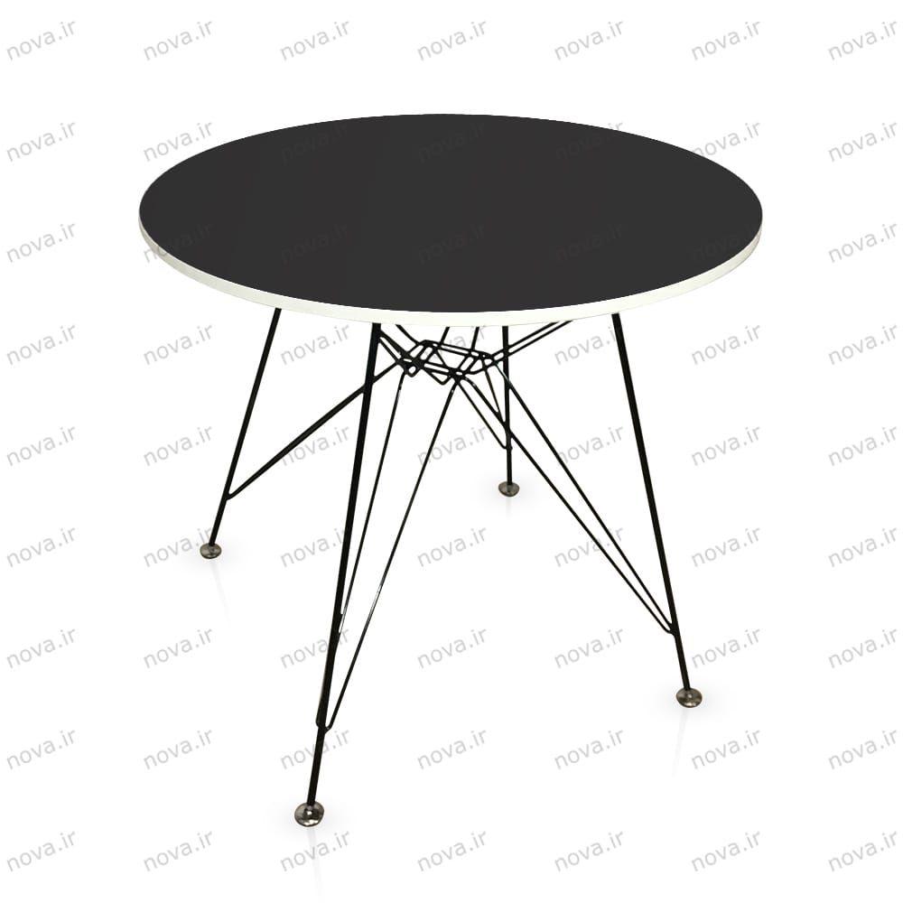 عکس محصول میز پایه فلزی مدل اسپایدر پرو رنگ مشکی کد COL-10