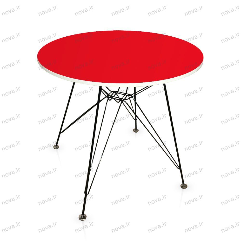 عکس محصول میز پایه فلزی مدل اسپایدر پرو رنگ قرمز کد COL-08