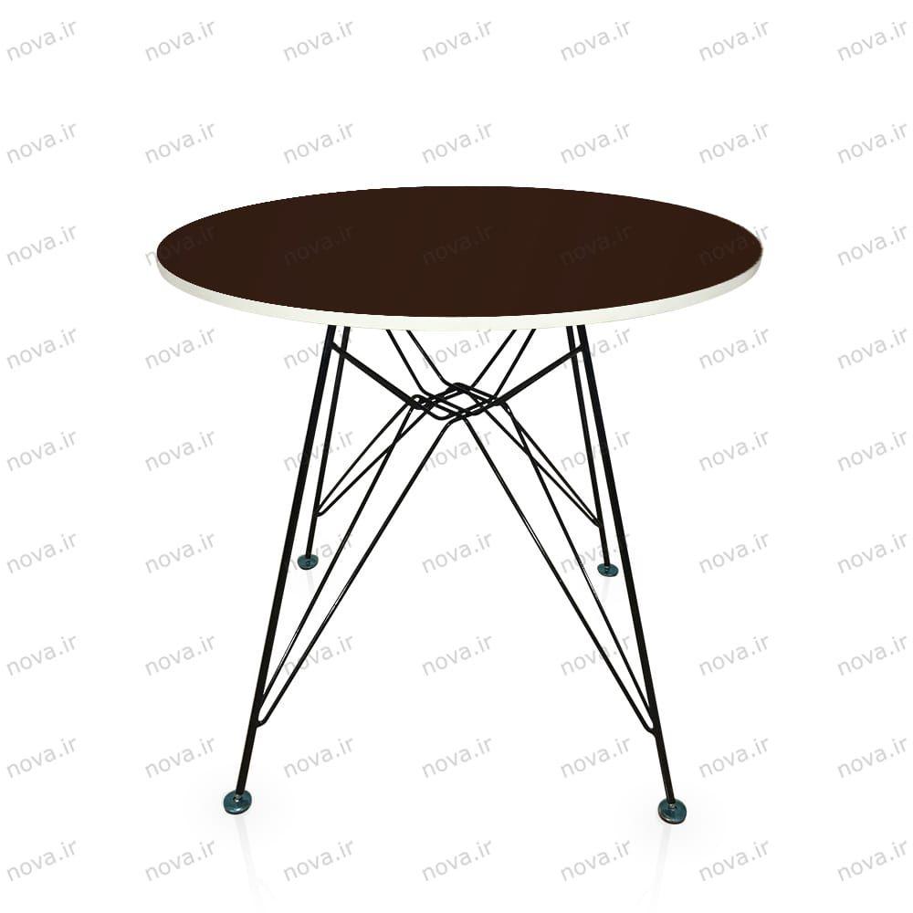 عکس محصول میز پایه فلزی مدل اسپایدر پرو رنگ قهوه ای کد COL-09