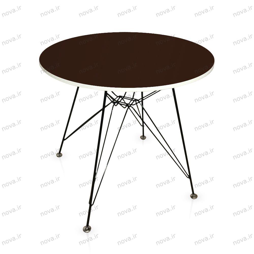 عکس محصول میز پایه فلزی مدل اسپایدر پرو رنگ قهوه ای کد COL-09