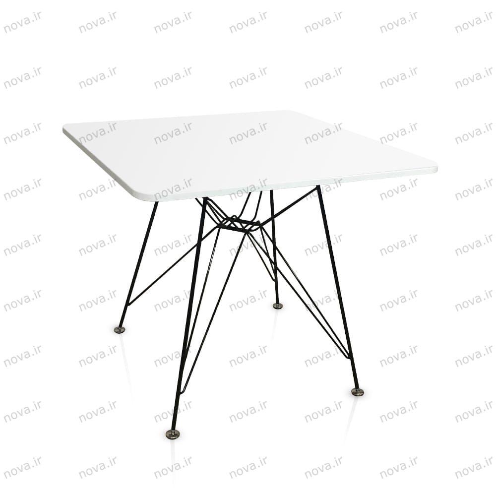 عکس محصول میز پایه فلزی مدل اسپایدر پرو رنگ سفید کد COL-01