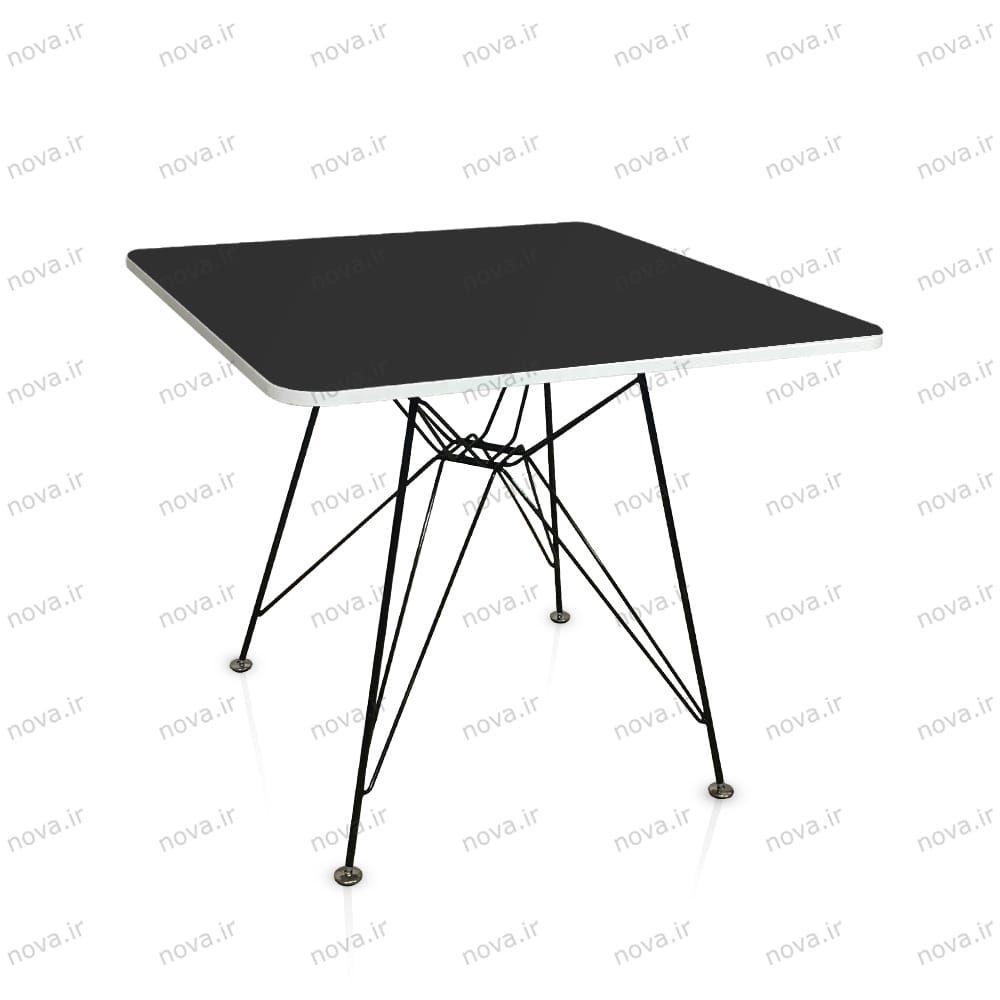 عکس محصول میز پایه فلزی مدل اسپایدر پرو رنگ مشکی کد COL-10