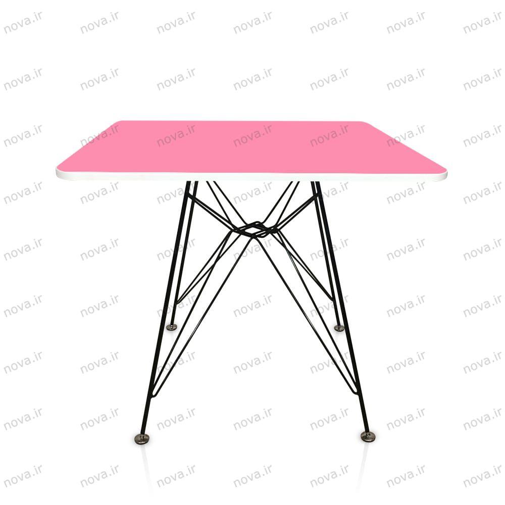 عکس محصول میز پایه فلزی مدل اسپایدر پرو رنگ صورتی کد COL-05