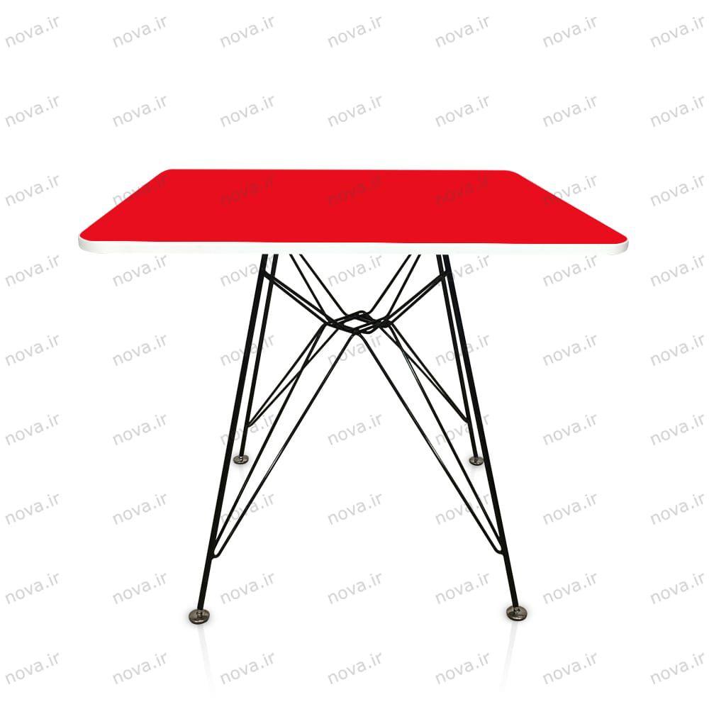 عکس محصول میز پایه فلزی مدل اسپایدر پرو رنگ قرمز کد COL-08
