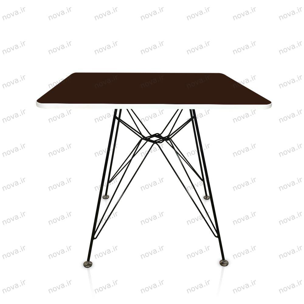 عکس محصول میز پایه فلزی مدل اسپایدر پرو رنگ قهوه ای کد COL-09