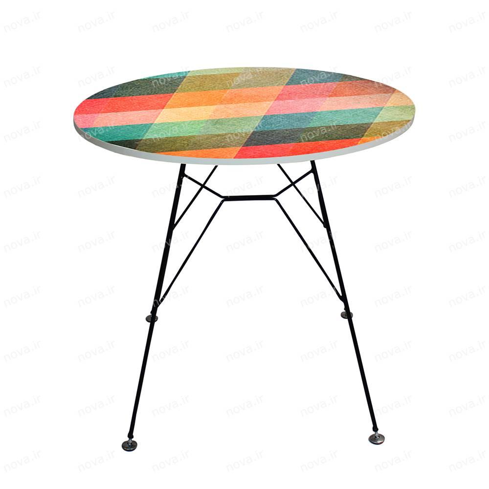 عکس محصول میز ناهارخوری مدل اسپایدر طرح البا کد GLD-14