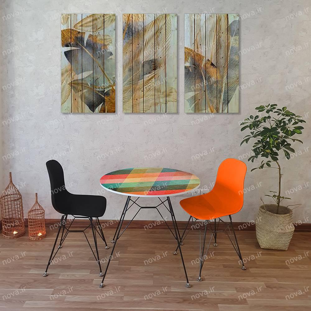 عکس محصول میز ناهارخوری مدل اسپایدر طرح البا کد GLD-14