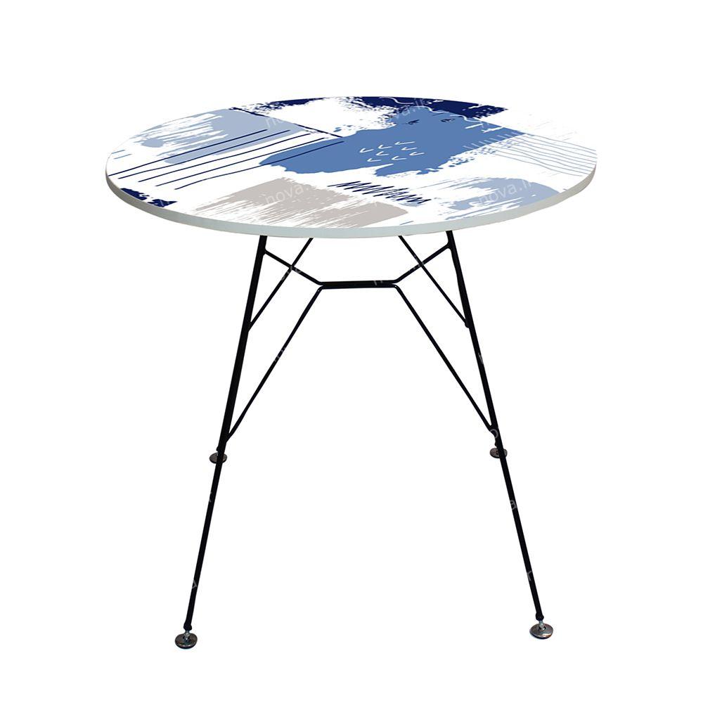 عکس محصول میز تک ناهارخوری مدل اسپایدر طرح مینیمال کد GLD-03